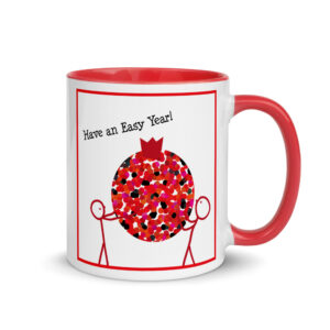 Have an Easy Year Mug with Color Inside