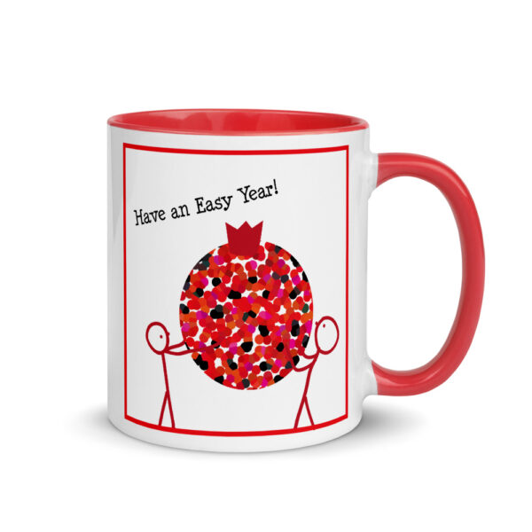 rosh hashanah pomegranate mug