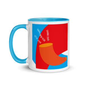 Shofar Mug with Color Inside